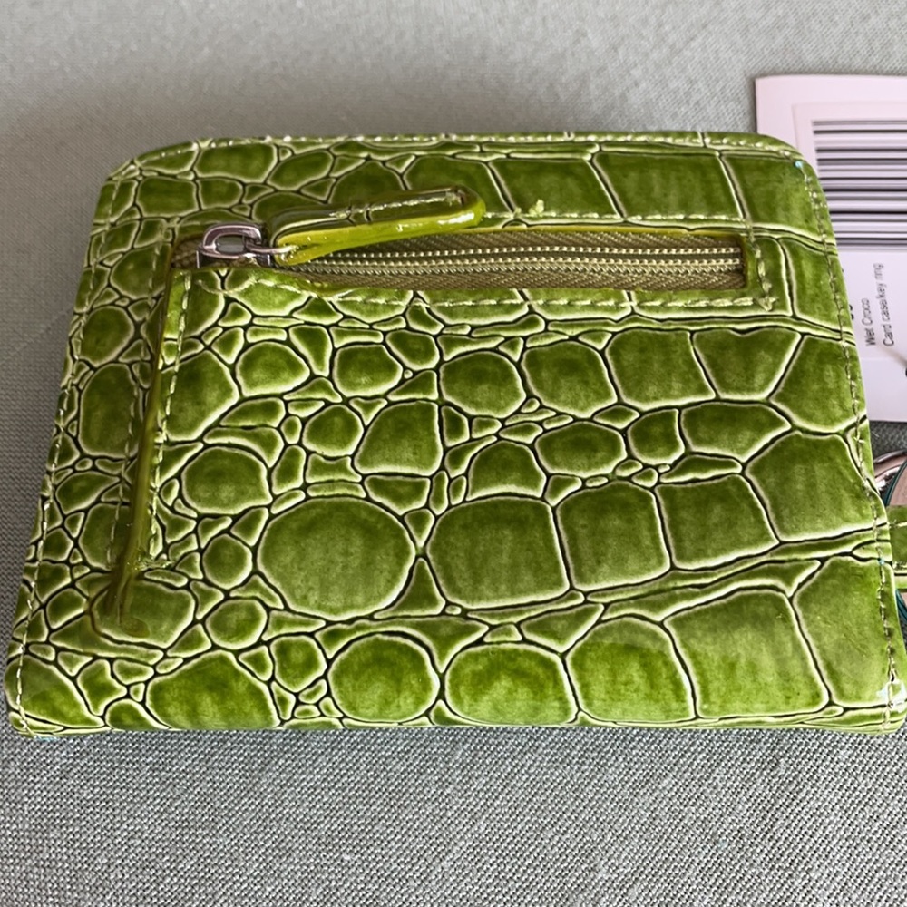 NEW CARD CASE + KEY RING HEART SHAPED - Picture 3 of 4